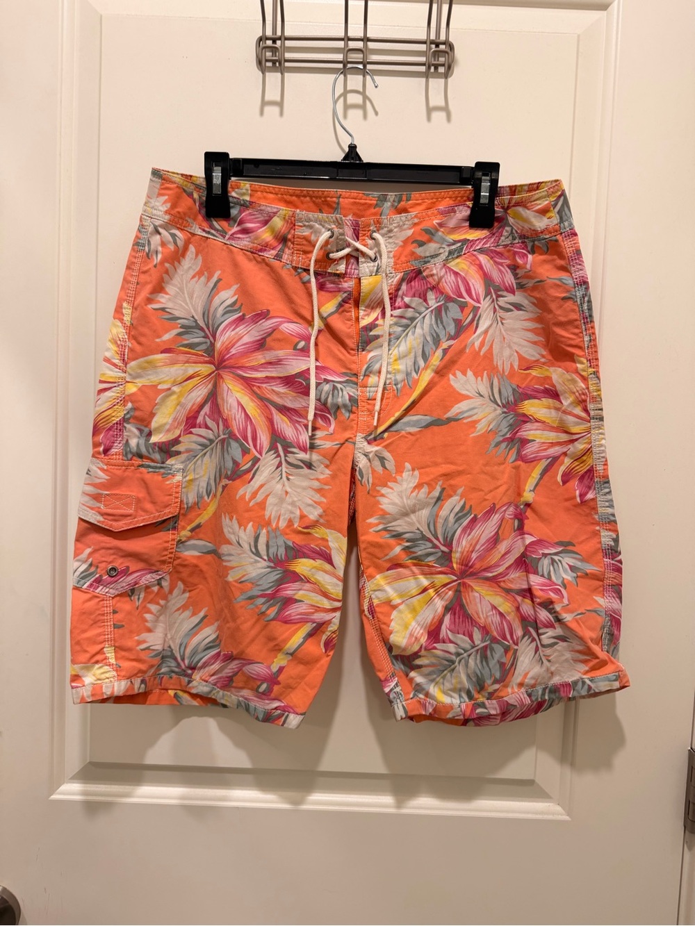 Polo Ralph Lauren Board
Shorts Size 34 Orange Floral
Hawaiian Swim